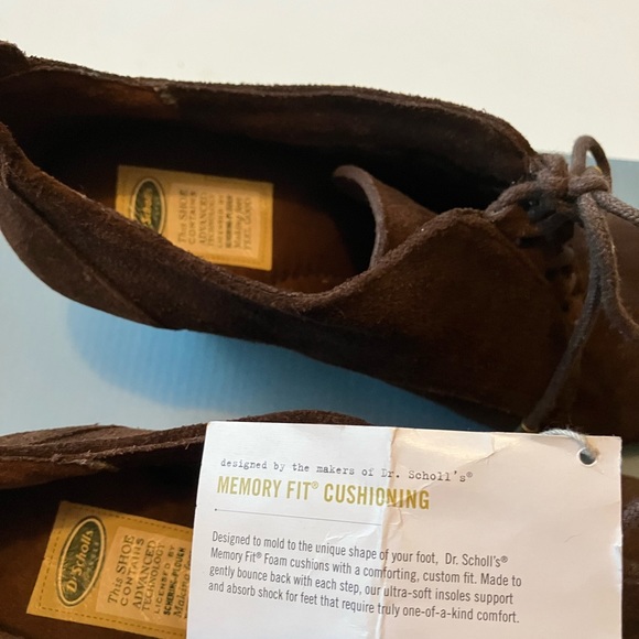 Dr.Scholls size 6.5 Brown Suade lace up, - Picture 5 of 6